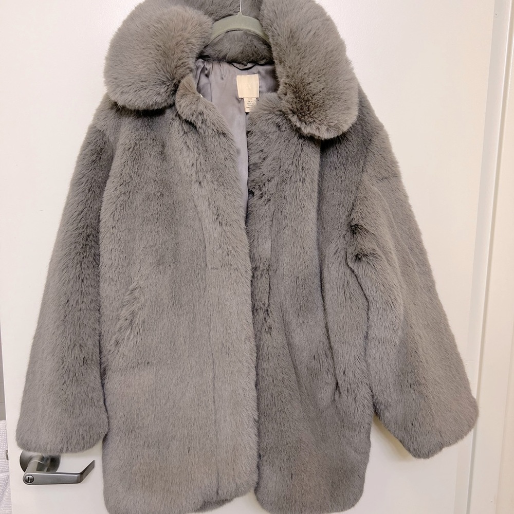 H&M Faux Fur Jacket